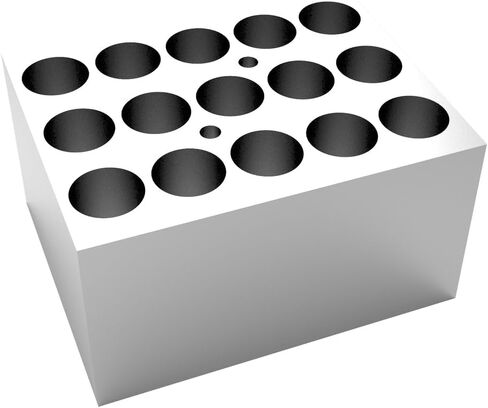 F16.4 mm x 45 mm Vials Dry Bath Block - 15 x 16 mm in Kuwait