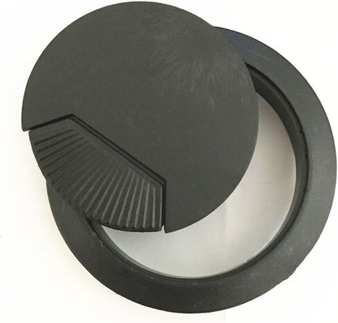 Desk Grommet,Cable Grommet Cable Grommet， 10PCS/LOT Furniture Hardware Computer Desk Table Grommet Cable Port 60mm Plastic Wire Hole Cover in Saudi Arabia