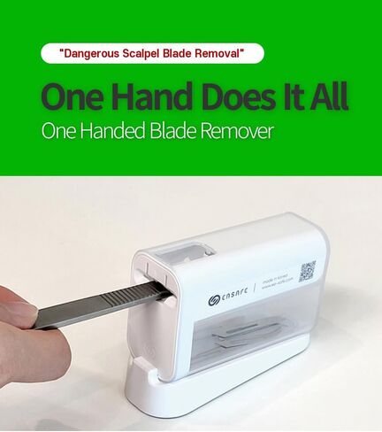 Dermaplane Blade Remover - 1 Handed No-Touch Safe Disposal Tool - Holds 100 Blades in Saudi Arabia