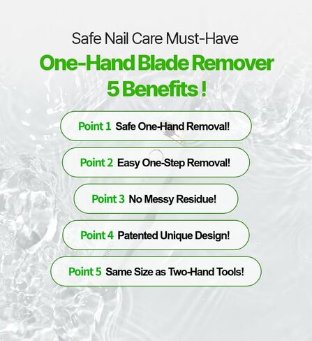 Dermaplane Blade Remover - 1 Handed No-Touch Safe Disposal Tool - Holds 100 Blades in Saudi Arabia