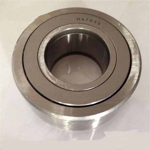 NATR25 1PC أتباع الأسطوانة المحامل 25x52x25x24mm نير النوع بكرات المسار تحمل NATR 25 NATD25 in Kuwait