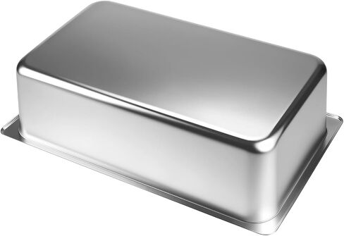 QWORK Full Size Steam Table Pans, 6 Pack 6-Inch Depth Stainless Steel Pan, Catering Tray, Hotel Restaurant Pans in Saudi Arabia