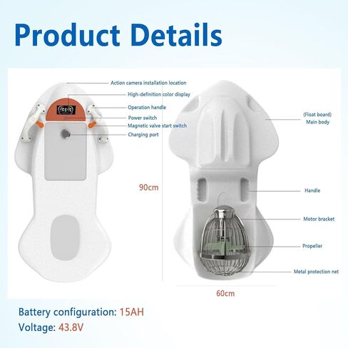 Water Electric Surfboard للبالغين ، ركوب الأمواج البالغة المحركية على متن الطائرة ، ومساعدات سباحة للسباحة للبالغين للبالغين للبالغين للبالغين للبالغين. in Kuwait