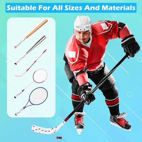 2 Rolls Baseball Hockey Tapes Christian Faith Cross Baseball Grip Bat Tape 15 Yard Lacrosse Softball Bats Sticks Wraps for Soccer Sports Athletic Gift Ice Skate Supplies in Saudi Arabia