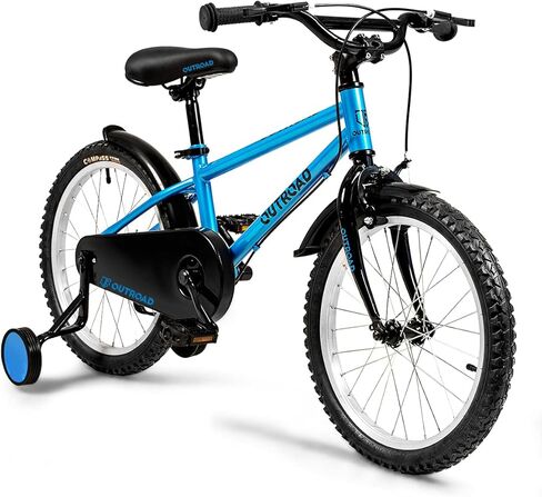 14/16/18 Inch Folding Kids Bike with Training Wheels, Gifts for Boy&Girl Age 3-9 yrs, Toddler Bike with Dual Brakes for Beginners, Multi-Color in Saudi Arabia