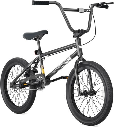 67i Boys BMX Bike 8-12 Years 18"/20" | 4 Steel Pegs, U-Brakes, Adjustable Seat & Hi-Ten Steel Frame | Lightweight 2.35" Tires for Park & Street Riding in Kuwait