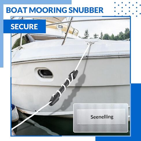 Set of 4 Pack Boat Mooring Snubber Dock Edge Dock Line for 3/8" - 7/16" (9.5-11mm) in Saudi Arabia