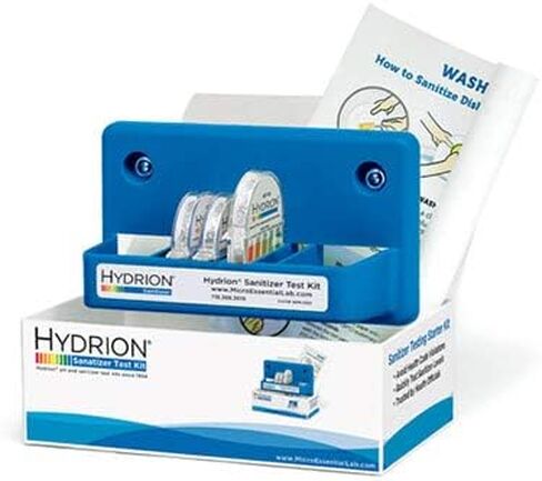Micro. QUATSTART Starter Test KIt - Wall-Mount, (3) QT-10 Quat Test Dispensers in Saudi Arabia