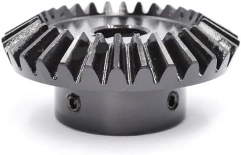 1-2M Steel Gears 1:1.5 Speed Ratio Circular Hole/Keyway Straight Bevel Gear with 20+30 Teeth 90 Degrees Meshing Angle(2M-30T-H20-K6) in Kuwait