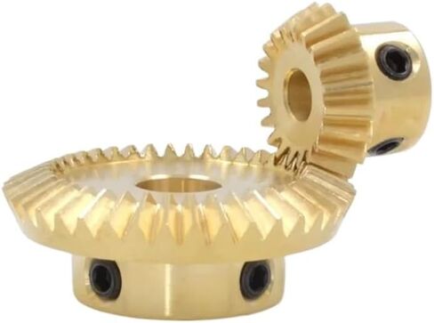 1Pcs 1Mod 1:2 Brass Bevel Gear 15T 30T 20T 40T 90 Degree Right Angle Transmission Parts Machine Parts Round Bore(6mm,30 Teeth) in Kuwait