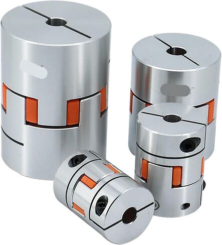Motor Jaw Shaft Coupler D30L35 Claw-Type Flexible Coupling Inner Hole 6-15mm for CNC Stepper Servo Motor Connector 1Pcs(10mm to 15mm) in Saudi Arabia