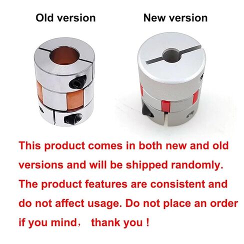 D25L30 6.35/8/9.5/10/12mm Plum Coupling Stepper Motor Shaft Coupler Flexible Jaw Shaft Coupler 1Pcs(6.35x8) in Kuwait