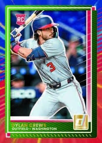 2025 مربع بطاقة تداول Panini Donruss للبيسبول تداول (1 توقيع أو بطاقة تذكارية ، 3 أوجه أوجه متوازية للليزر الأحمر والزرقاء الحصرية و 12 إدراجًا ومتوازيات لكل صندوق في المتوسط) in Kuwait