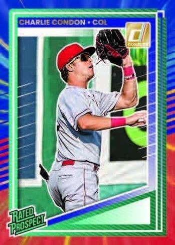 2025 مربع بطاقة تداول Panini Donruss للبيسبول تداول (1 توقيع أو بطاقة تذكارية ، 3 أوجه أوجه متوازية للليزر الأحمر والزرقاء الحصرية و 12 إدراجًا ومتوازيات لكل صندوق في المتوسط) in Kuwait
