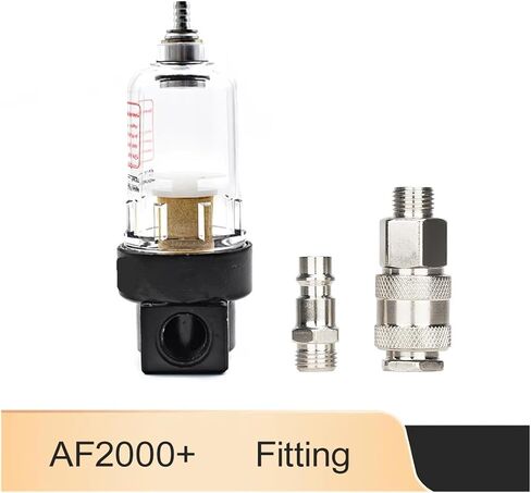 AF2000 AF2000-02 1/4 Source Processor Copper Filter Air Pump Filter Oil and Water Separator Pneumatic Components Air Compressor(PC 4mm Fitting) in Saudi Arabia