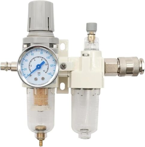 Compressor Air Filter Pressure Regulator Trap Pneumatic Oil Water Separator Pump Manual Drainage Supply AC2010-02(AC2010-02 PC4-02) in Saudi Arabia