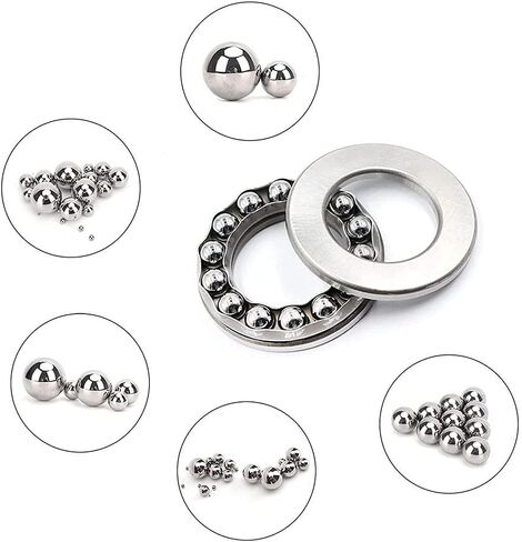 Stainless Steel Bearing Steel Ball，Bearing Balls,20pcs Screw Steel Ball, Super Precision Steel Ball, Bearing Steel Ball, 5-7mm(6.5mm)(6.35mm) in Saudi Arabia