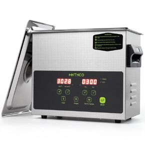 3L Commercial Ultrasonic Cleaner, ECO Mode, Heating, Degas Mode, ECO Energy-Saving Ultrasonic Cleaning Machine Excellent for Labs,Carburetor,Jewelry,Dentures,Automotive & Industrial Parts. in Saudi Arabia