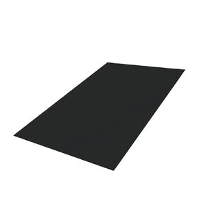 0.020 (25 Ga.) × 24 "× 36" ، ورقة فولاذية مطلية ، أسود غير لامع in Kuwait