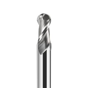 2 Flute Ball Nose End Mill HRC55 CNC Router Bit Carbide End Mill Spiral Milling Cutter for Woodworking Fresa(R3x6x100) in Kuwait