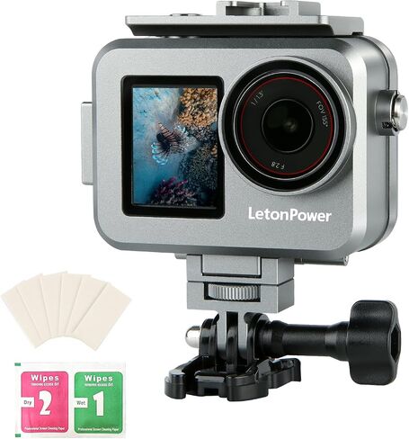 Waterproof Diving Housing for GoPro HERO13/12/11/10/9 Black - 196FT/60M Underwater Case with Magnetic Latch Mount, Protective Underwater Diving Housing Shell Accessories in Kuwait