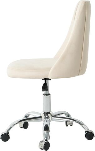 Enhance Comfort with Modern Velvet, Adjustable Height, Soft Upholstery, Sturdy Five-Claw Base, Space-Saving Design in Saudi Arabia
