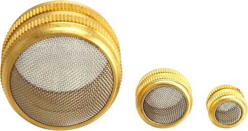 Ultrasonic Cleaner Basket for Small Parts Brass Body with Stainless Steel Mesh Parts Holder for Jewelry and Watch Parts Pack of (3) in Saudi Arabia