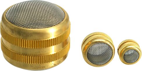 Ultrasonic Cleaner Basket for Small Parts Brass Body with Stainless Steel Mesh Parts Holder for Jewelry and Watch Parts Pack of (3) in Saudi Arabia