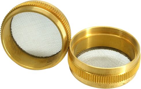 Ultrasonic Cleaner Basket for Small Parts Brass Body with Stainless Steel Mesh Parts Holder for Jewelry and Watch Parts Pack of (3) in Saudi Arabia