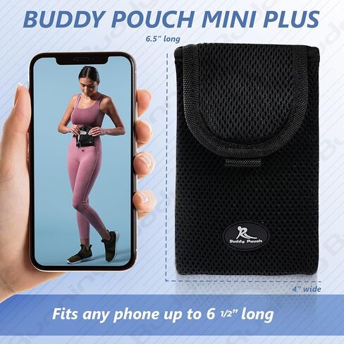 ركض Buddy Magnetic Bace - الرجال والنساء | ركوب الدراجات ، الركض ، يحمل حزمة فاني الهاتف ، المال ، المفتاح ، يعامل | زائد الحجم حزمة الخصر - 6-1/2 في × 4 في | مقاوم للماء ، لا ترتد ، لا chafe in Kuwait