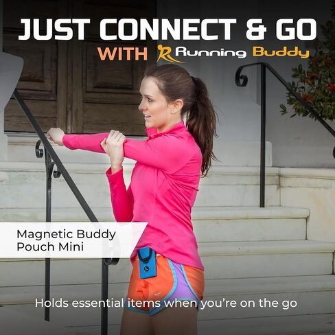 ركض Buddy Magnetic Bace - الرجال والنساء | ركوب الدراجات ، الركض ، يحمل حزمة فاني الهاتف ، المال ، المفتاح ، يعامل | زائد الحجم حزمة الخصر - 6-1/2 في × 4 في | مقاوم للماء ، لا ترتد ، لا chafe in Kuwait