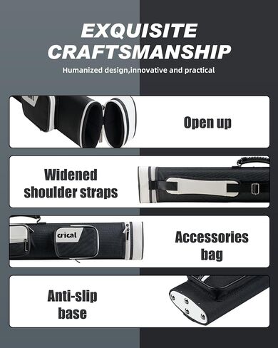 Crical Pool Cue Case 2x4 حافلة عصا البليار in Kuwait