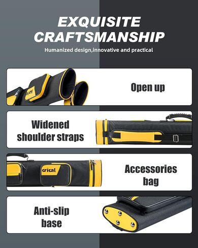 Crical Pool Cue Case 2x4 حافلة عصا البليار in Kuwait