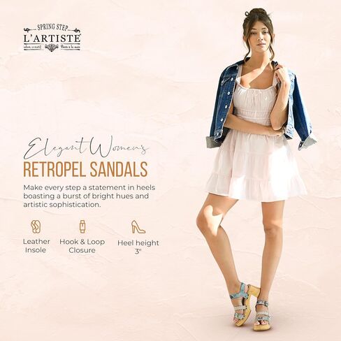 Spring Step L'Artiste Women's Retropel Sandal in Saudi Arabia