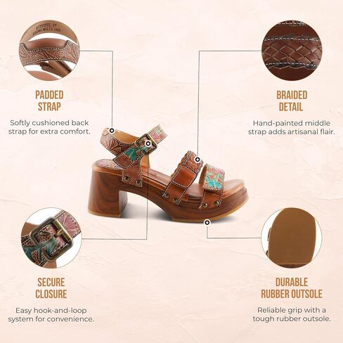 Spring Step L'Artiste Women's Retropel Sandal in Saudi Arabia