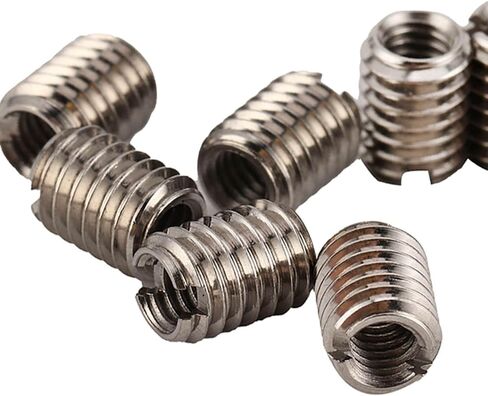 Flexman 10pcs إدراج خيوط مجموعة تشكيلة ، خيط أنثى M4 x 0.7mm ذكور الخيط M6 × 1 مم من الفولاذ المقاوم للصدأ in Saudi Arabia