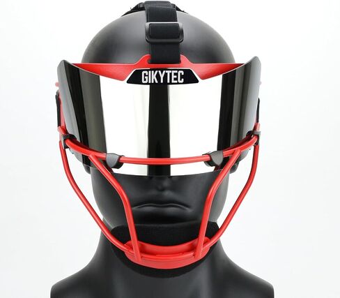 Universal Softball Visor - Softball Eye-Shield Mask - Baseball Sports Sunglasses - Face Shield in Kuwait