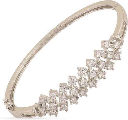 Tarinika Elanor Nakshatra CZ Bracelet - الأساور الهندية للمرأة المثالية للمناسبات غير الرسمية | المجوهرات الهندية التقليدية للنساء | ضمان سنة واحدة* in Kuwait