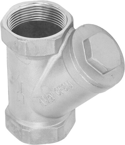 Bordstract 1 1/2 بوصة DN40 Thread Y Type Type Courser ، 304 مصفاة من الفولاذ المقاوم للصدأ Y مرشح صمام مرشح Wye Filve لزيت الماء والغاز in Saudi Arabia