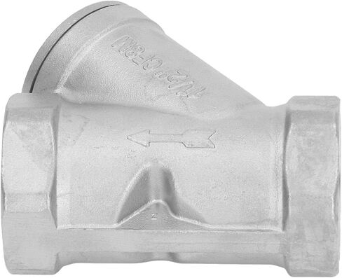 Bordstract 1 1/2 بوصة DN40 Thread Y Type Type Courser ، 304 مصفاة من الفولاذ المقاوم للصدأ Y مرشح صمام مرشح Wye Filve لزيت الماء والغاز in Saudi Arabia
