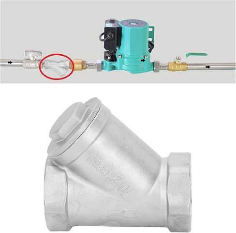 Bordstract 1 1/2 بوصة DN40 Thread Y Type Type Courser ، 304 مصفاة من الفولاذ المقاوم للصدأ Y مرشح صمام مرشح Wye Filve لزيت الماء والغاز in Saudi Arabia