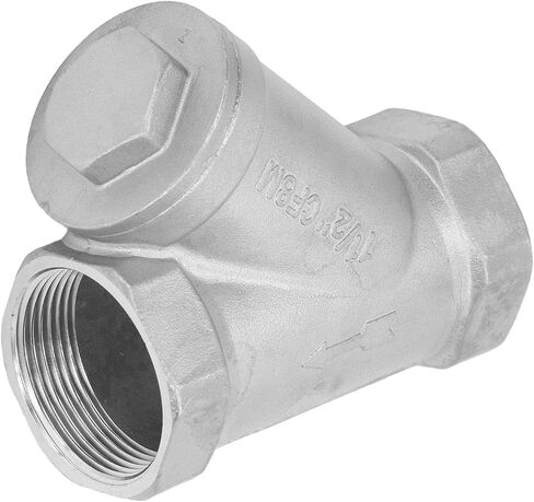 Bordstract 1 1/2 بوصة DN40 Thread Y Type Type Courser ، 304 مصفاة من الفولاذ المقاوم للصدأ Y مرشح صمام مرشح Wye Filve لزيت الماء والغاز in Saudi Arabia