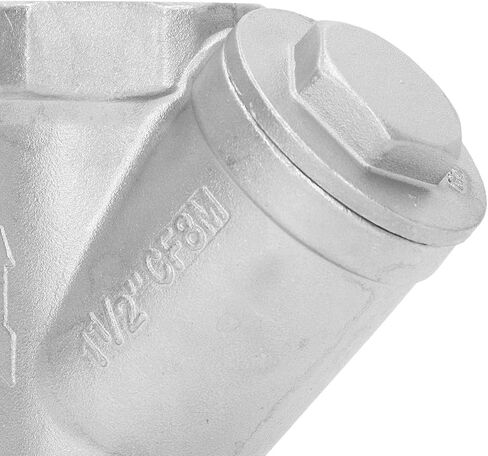 Bordstract 1 1/2 بوصة DN40 Thread Y Type Type Courser ، 304 مصفاة من الفولاذ المقاوم للصدأ Y مرشح صمام مرشح Wye Filve لزيت الماء والغاز in Saudi Arabia