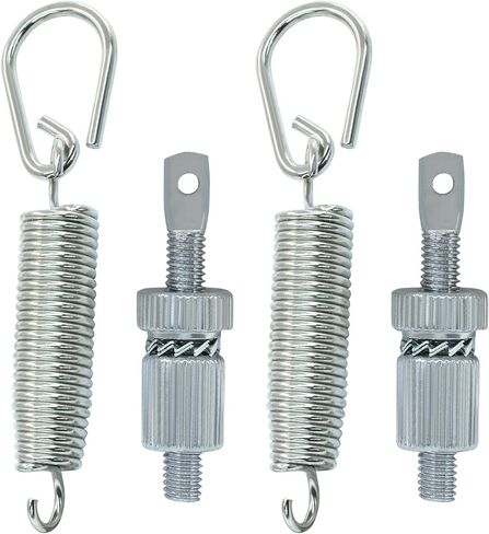 Piutouyar 2 Set Drum Pedal Spring, Stainless Steel Bass Drum Foot Pedal Spring Percussion Instrument Replacement Parts in Saudi Arabia