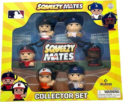 Teenymates Party Animal MLB 2025 Squeezymates Figures, Team Colors, One Size (Jumbo Squeezymates 2025 1 Capsule) in Kuwait