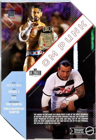 WWE CM Punk (MITB 2011) Ultimate Edition Ringside Exclusive Toy Wrestling Action Figure in Saudi Arabia