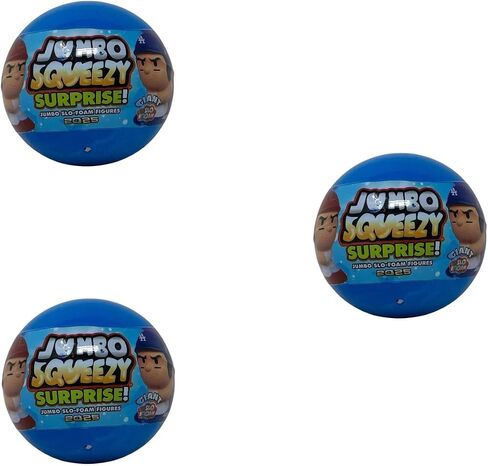 Teenymates Party Animal MLB 2025 Squeezymates Figures, Team Colors, One Size (Jumbo Squeezymates 2025 1 Capsule) in Kuwait