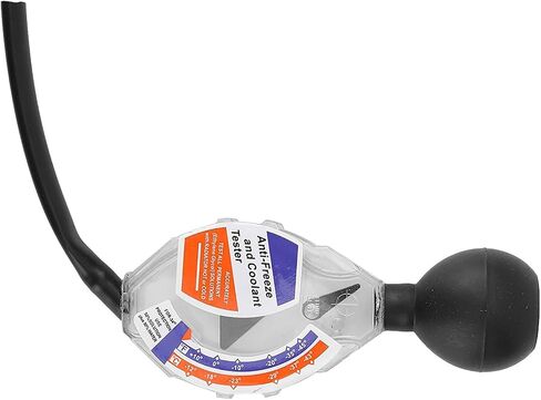 lyrlody Fast Accurate Readings Anti Freeze Coolant Tester,Fast Coolant Assessment Compact Portable Design Dual Temperature Calibration Seasonal, for Winter and Summer Seasonal in Saudi Arabia