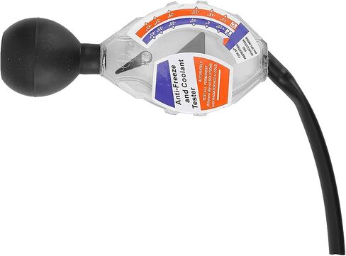 lyrlody Fast Accurate Readings Anti Freeze Coolant Tester,Fast Coolant Assessment Compact Portable Design Dual Temperature Calibration Seasonal, for Winter and Summer Seasonal in Saudi Arabia