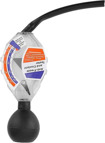 lyrlody Fast Accurate Readings Anti Freeze Coolant Tester,Fast Coolant Assessment Compact Portable Design Dual Temperature Calibration Seasonal, for Winter and Summer Seasonal in Saudi Arabia